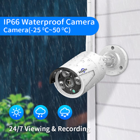 Hiseeu 8CH 3MP 1536P bezprzewodowy zestaw kamery bezpieczeństwa na zewnątrz wodoodporny 1080P 2MP kamera IP System CCTV zestaw z 10.1 "monitorem NVR 4
